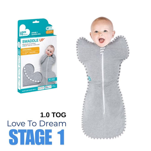 Love To Dream｜【Stage 1】｜ 1.0 TOG｜Swaddle Up™ 蝶型包巾