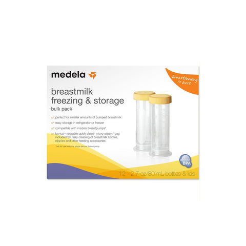 Medela | Disposable Colostrum Containers | 2.7oz (80ml) | 12-pack | US version