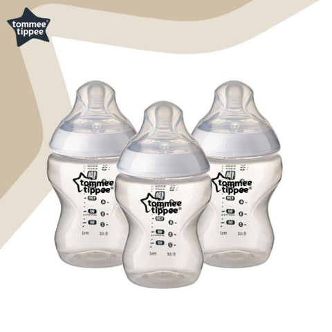 Tommee Tippee｜Closer To Nature PP 奶樽｜260mL｜3個裝