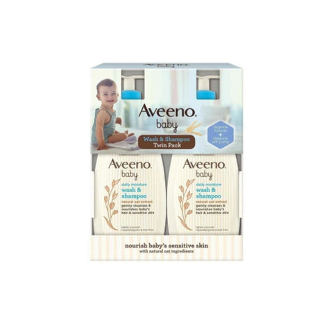 Aveeno｜嬰兒洗髮沐浴露532mL｜兩枝裝 - Breastpump City