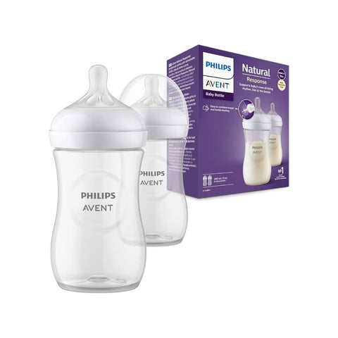 Avent｜Natural Response 嬰兒奶瓶｜260mL｜兩個裝 - Breastpump City