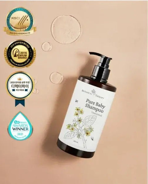 BOTANICAL THERAPY 嬰兒洗頭水 500ml (無香味) - Breastpump City