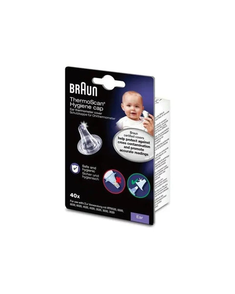 Braun 百靈｜LF40 耳溫槍專用耳套｜40個裝 - Breastpump City