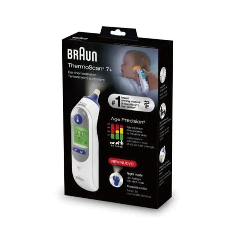 Braun｜ThermoScan 7 Plus 紅外線耳溫槍 IRT - 6525｜升級版 - Breastpump City