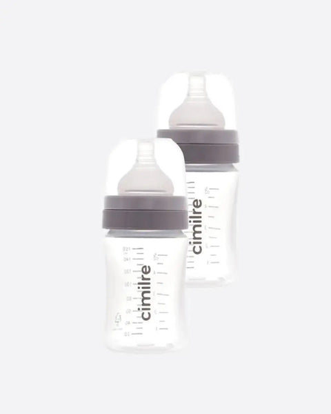 Cimilre｜PP 闊口奶樽｜一對 - Breastpump City