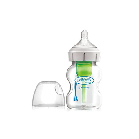 Dr Brown's｜Options+ 仿母乳排氣奶樽｜玻璃｜5oz - Breastpump City