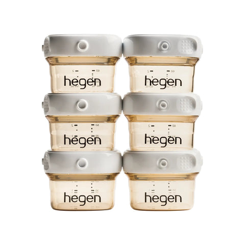 Hegen｜PCTO™ PPSU多功能收納瓶 60ml / 2oz｜6個裝 - Breastpump City