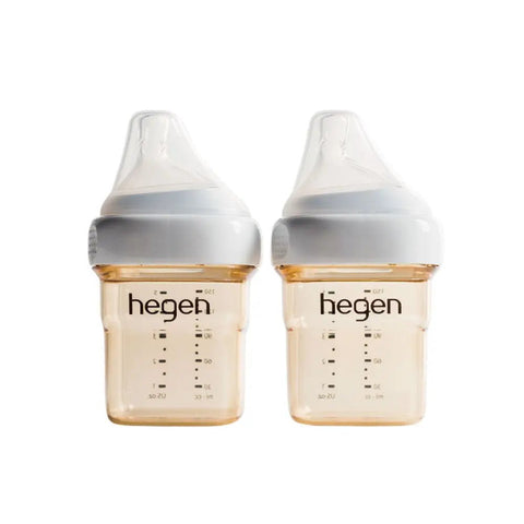 Hegen｜PPSU多功能方圓型寬口奶瓶｜150mL｜兩個裝 - Breastpump City