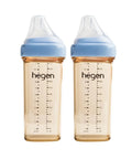 Hegen｜PPSU多功能方圓型寬口奶瓶｜330ml｜兩個裝 - Breastpump City