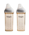 Hegen｜PPSU多功能方圓型寬口奶瓶｜330ml｜兩個裝 - Breastpump City