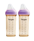 Hegen｜PPSU多功能方圓型寬口奶瓶｜330ml｜兩個裝 - Breastpump City