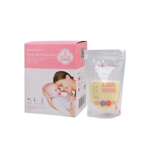 Jaco Perfection｜2 - Way 雙拉鏈感溫奶袋｜180mL｜120個 - Breastpump City