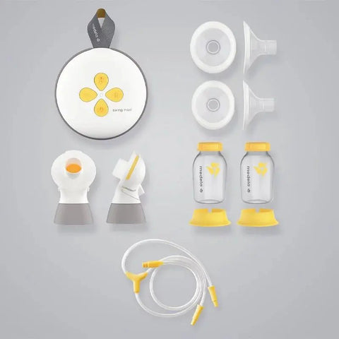 Medela｜New Swing Maxi 電動雙泵泵奶器套裝 - Breastpump City