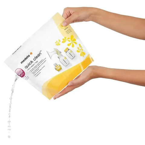 Medela｜Quick Clean 微波快潔消毒袋｜5個裝 - Breastpump City