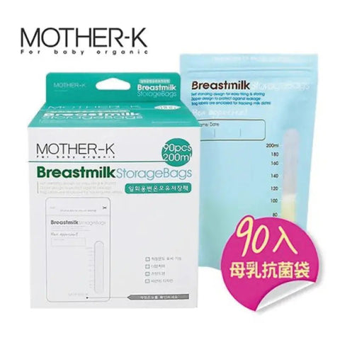 Mother - K｜母乳感溫抗菌袋｜200mL｜90個 - Breastpump City