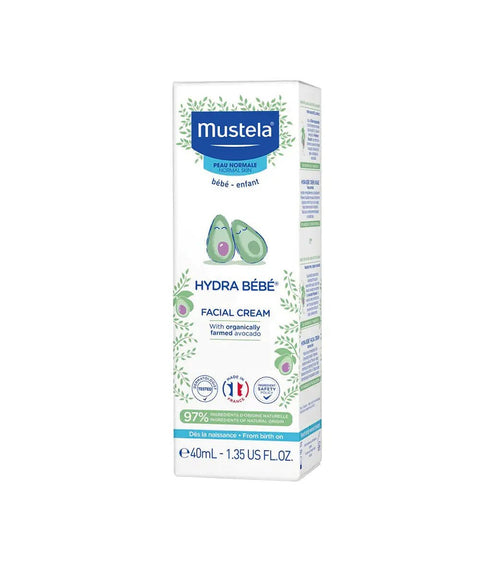 Mustela｜24 小時保濕嬰兒面霜｜40mL - Breastpump City