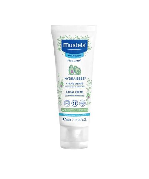 Mustela｜24 小時保濕嬰兒面霜｜40mL - Breastpump City