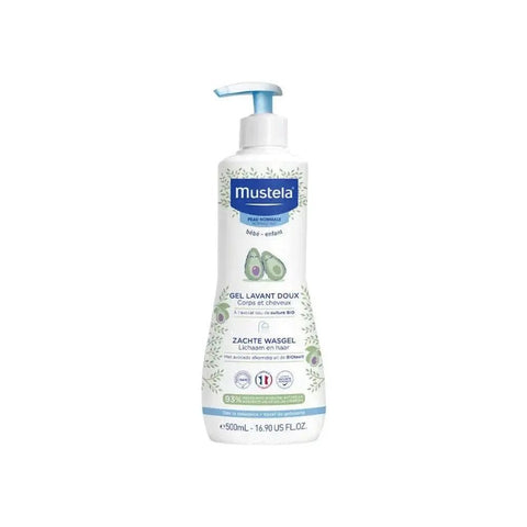 Mustela｜嬰兒二合一洗髮沐浴露｜500mL - Breastpump City