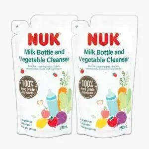 NUK - 奶瓶蔬果清洗液 750ml 補充裝｜兩包裝 - Breastpump City