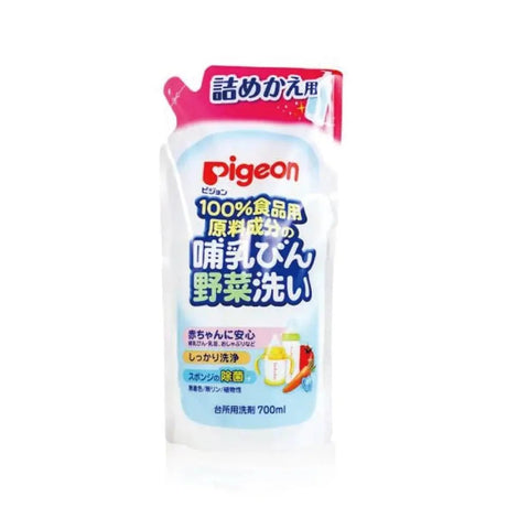 Pigeon｜洗奶樽及蔬果液｜700mL 補充裝 - Breastpump City