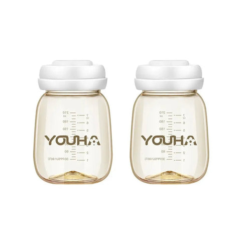 Youha 優合｜PPSU 儲奶瓶｜210mL｜一對 - Breastpump City